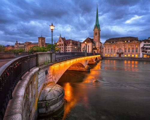 Evening in Zurich