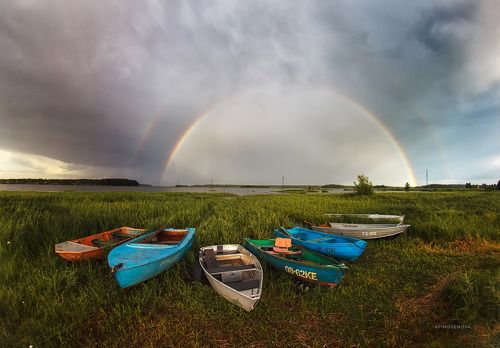 Радуга на Волге