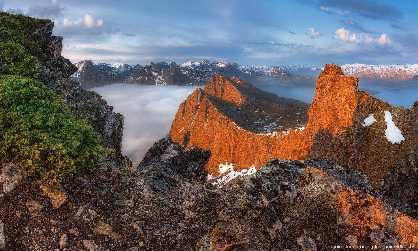 норвегия, европа, лофотены, сенья, норвежское, арктический, пляж, красивые, красота, синий, рыбалка, фьорды, острова, пейзаж, горы, природа, нордический, север, северо-восточный, скандинавия, пейзажи, живописные, море, небо, лето, туризм, путешествия, тро, Александр Науменко