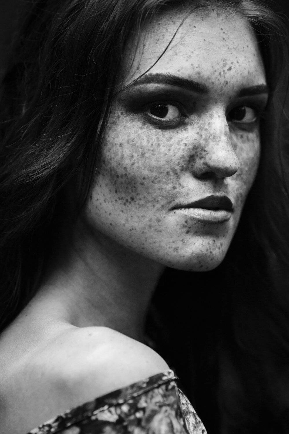 Art, Black and white, Portrait, Цвелёв Дмитрий