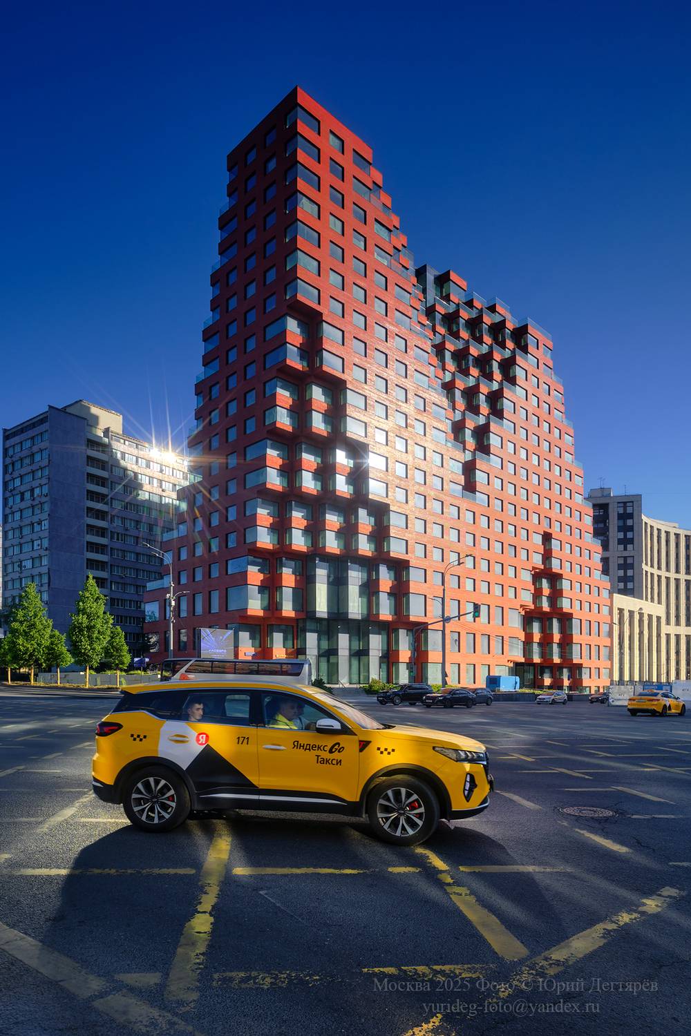 Москва, Садовое, кольцо, такси, Рэд7, RED7, Юрий Дегтярев