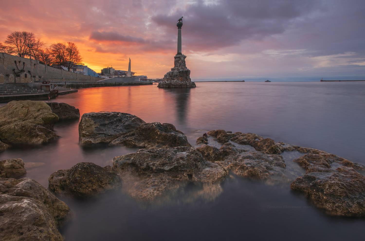 севастополь, крым, памятник затопленным кораблям, городской пейзаж, пейзаж, чёрное море, Щепотина Татьяна