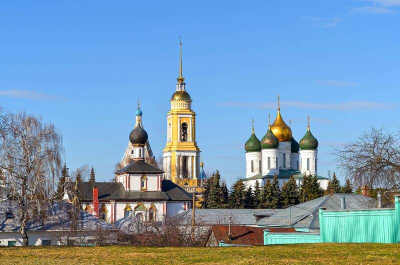 Коломна. Кремлевские купола. фото превью