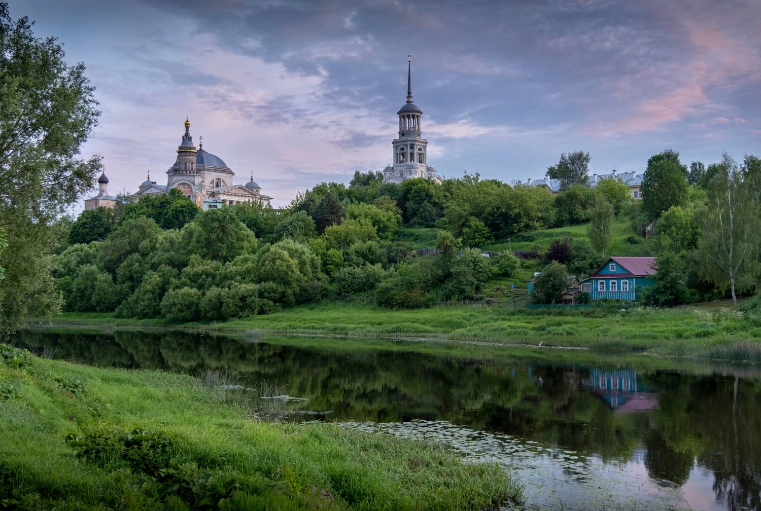 тверская область, торжок, святая русь, святая русь нд, нд, река тверца, россия, тверца, борисоглебский монастырь, тверская земля, Демкина Надежда