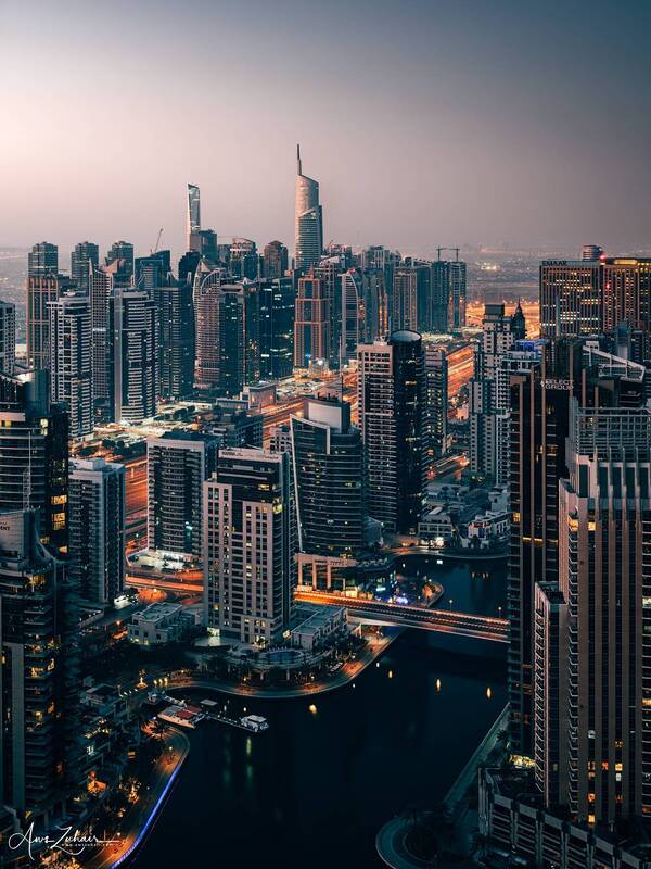 dubai, uae, travel, photography, architecture, city, cityscape, moody Dubai Marina фото превью