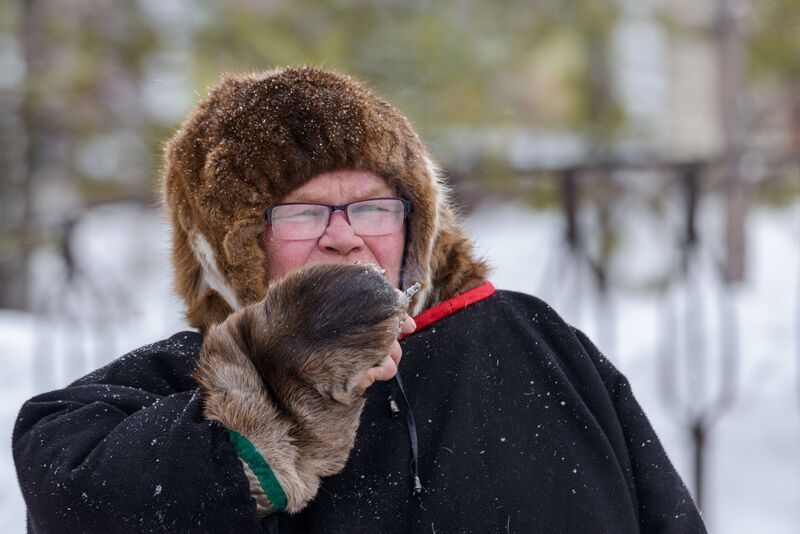 ненец, ненцы, день оленевода, живем на севере, оленевод, тундра, надым, ямал Давай закурим фото превью