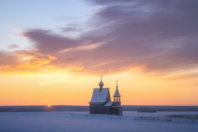 Морозное зарево фото превью
