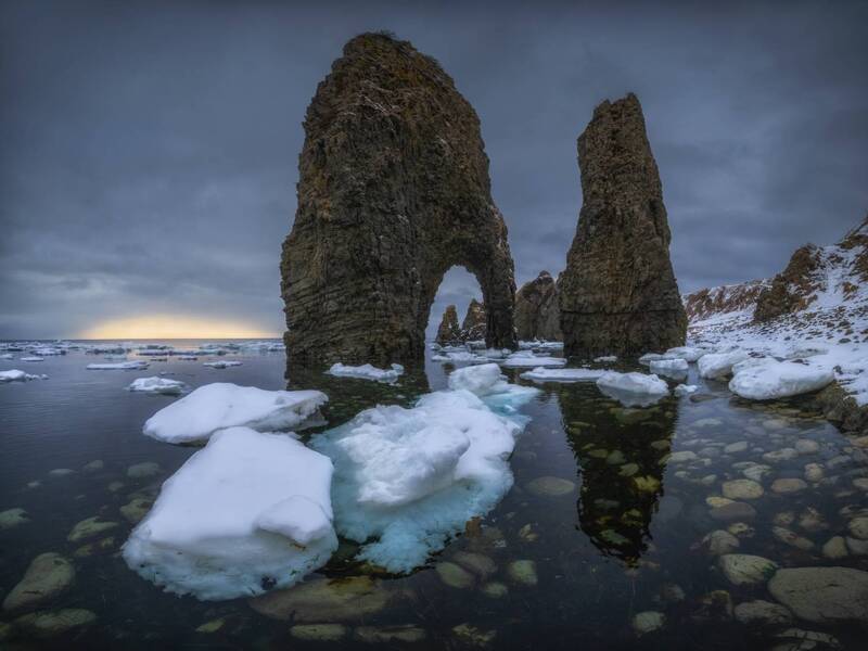итуруп Льды Золотой бухты. фото превью