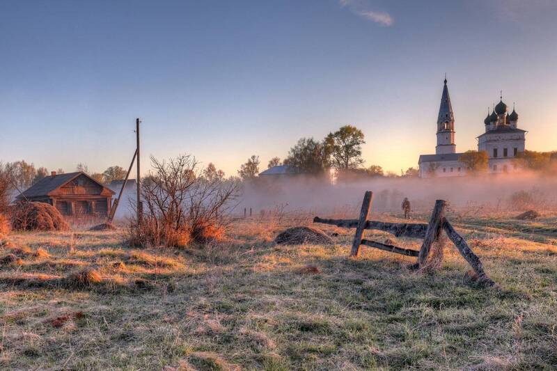 Осенево на рассвете фото превью