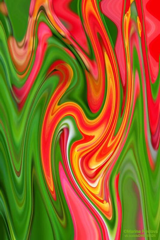 абстракция, концептуальная абстракция, парейдолия, абстракция жар-птица Птица счастья завтрашнего дня фото превью