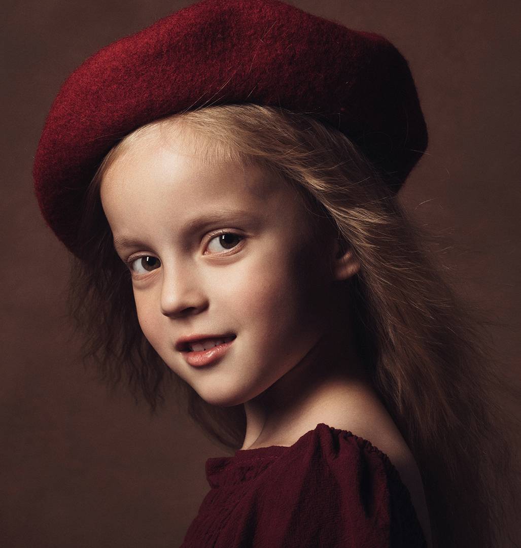 детский, портрет, Юлия Шестопалова