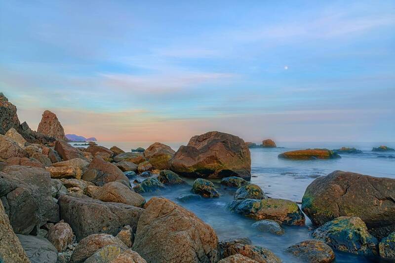 Море, камни, вечер... фото превью