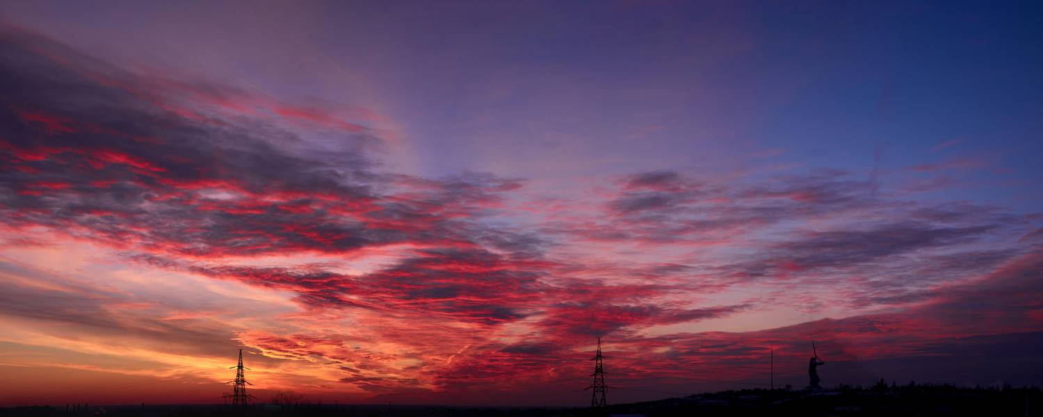 мамаев курган, рассвет, волгоград, Павел Сторчилов