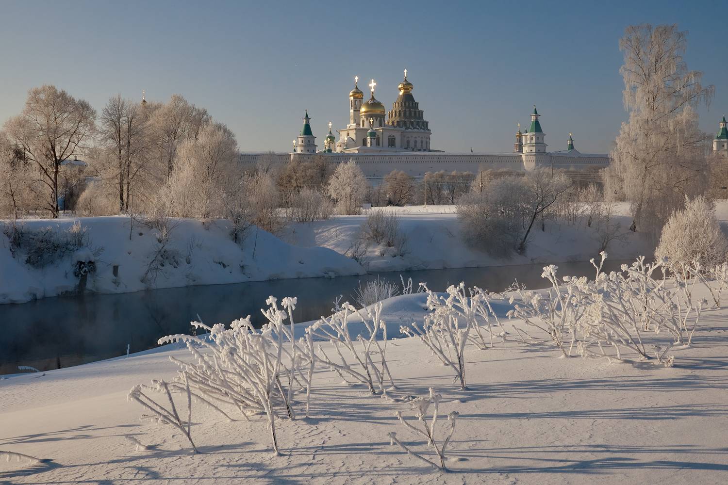 новый иерусалим, истра, зима, Медведев Александр