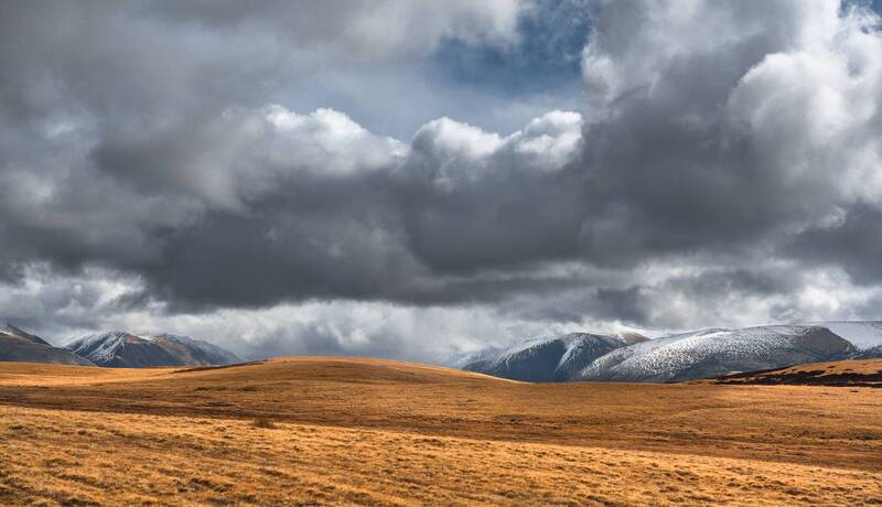 россия, горный алтай, небеса, осень Небо Алтая фото превью