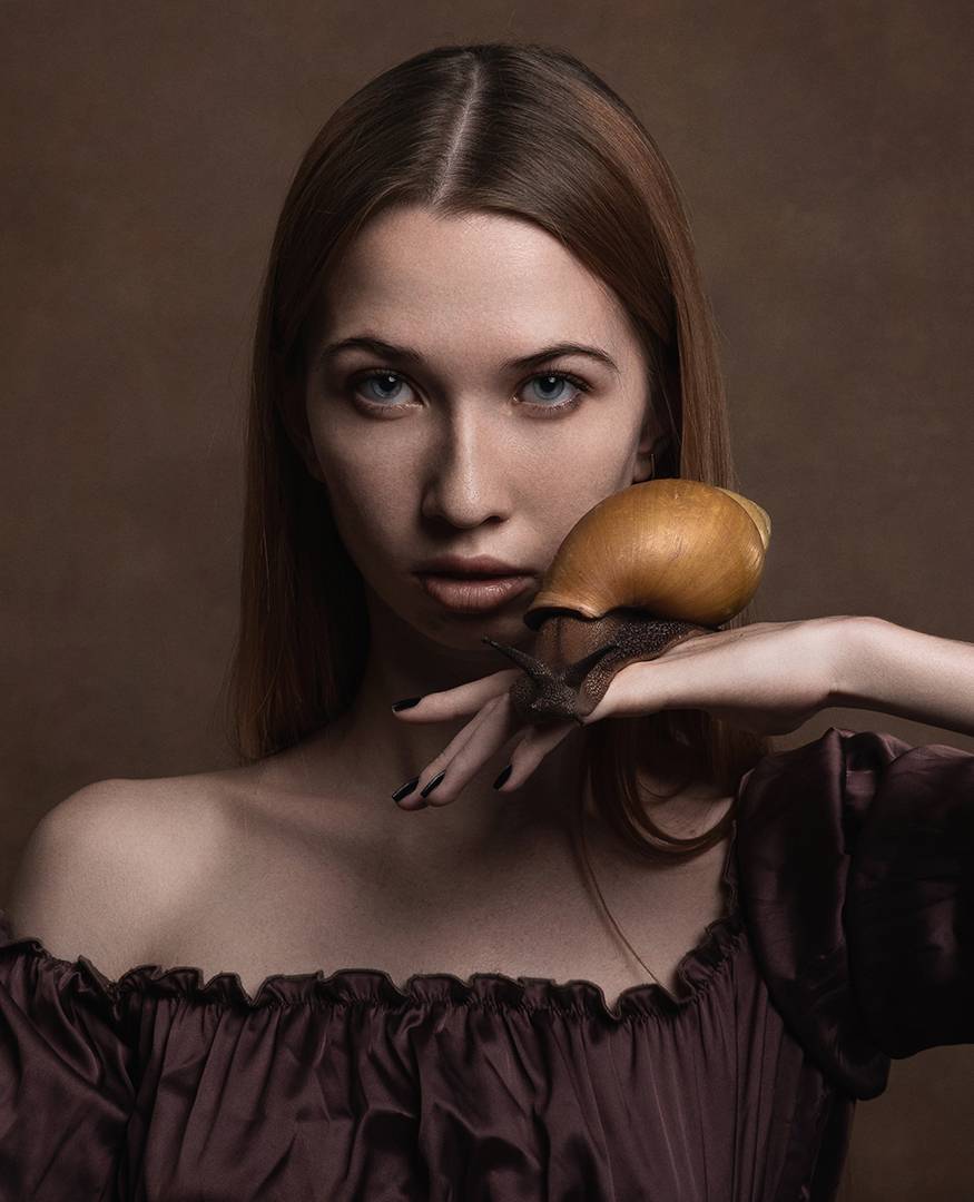 Женский, портрет, Юлия Шестопалова