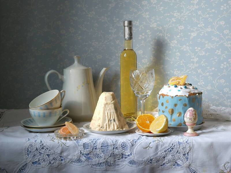 Пасхальный натюрморт фото превью