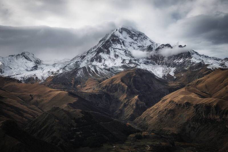 georgia, mountain, kazbek *** фото превью