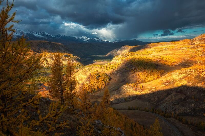 Алтай, Осень, Горы  фото превью