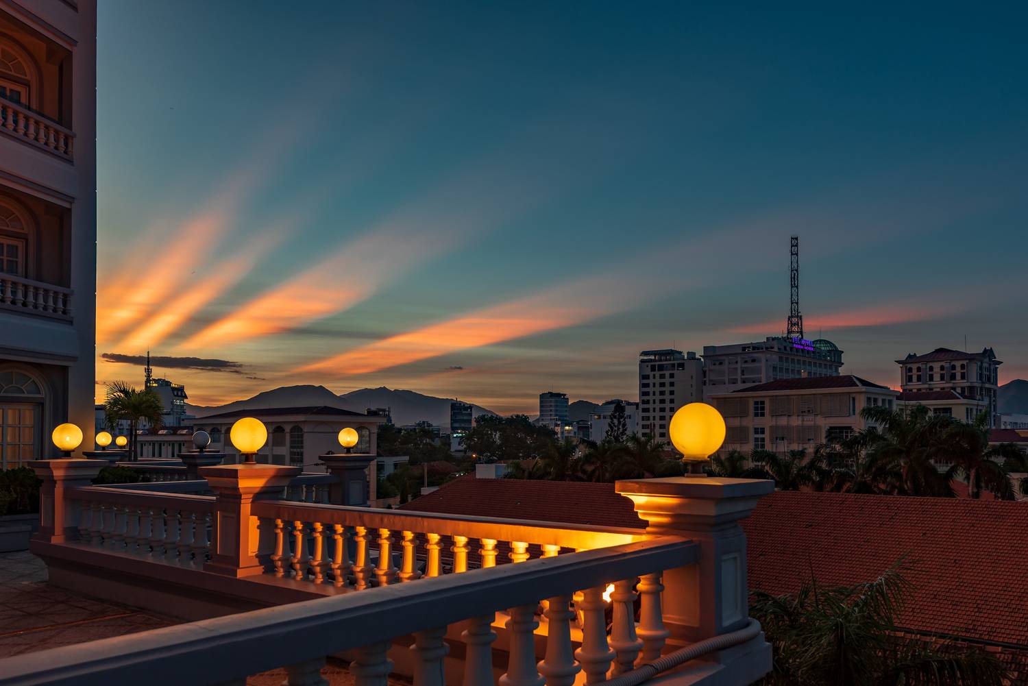 закат, небо, пейзаж, вьетнам, нячанг, Сторожев Олег