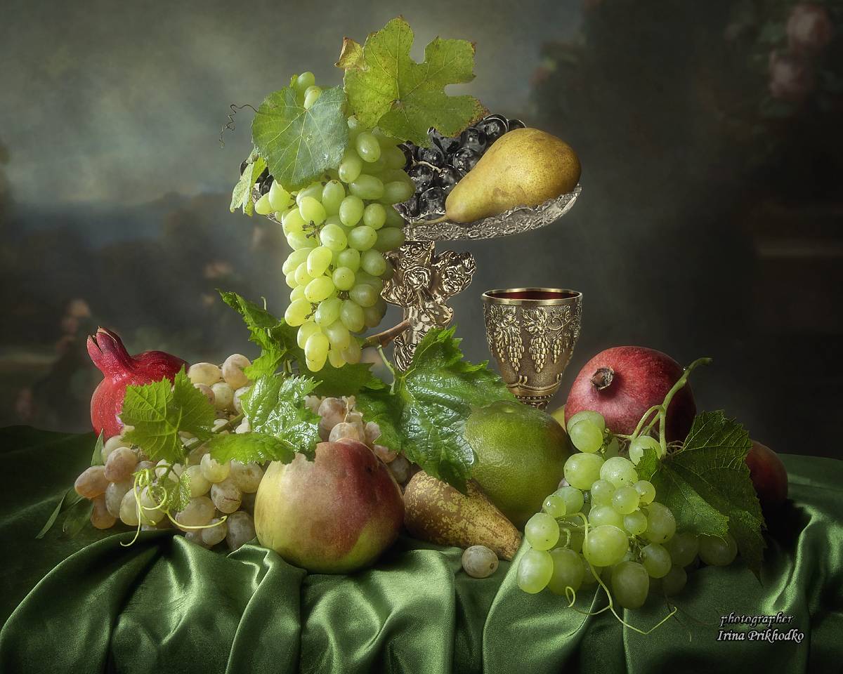 натюрморт, фрукты, винтаж, Приходько Ирина