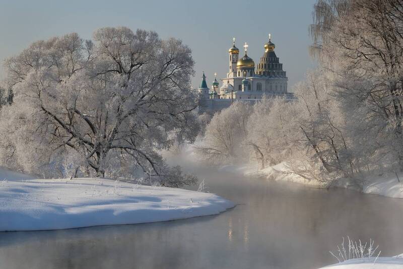 новый иерусалим, зима, истра Зимний день фото превью