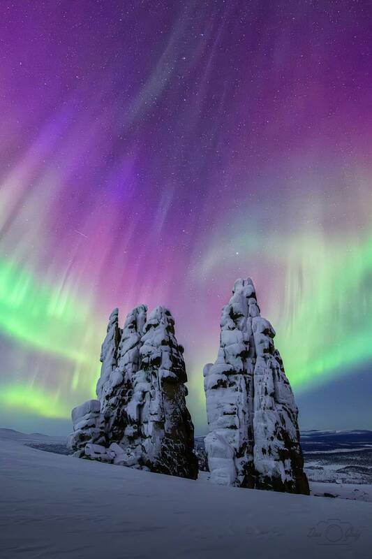 якутия, улахан-сис, аврора, полярное сияние, северное сияние Космическое и земное фото превью
