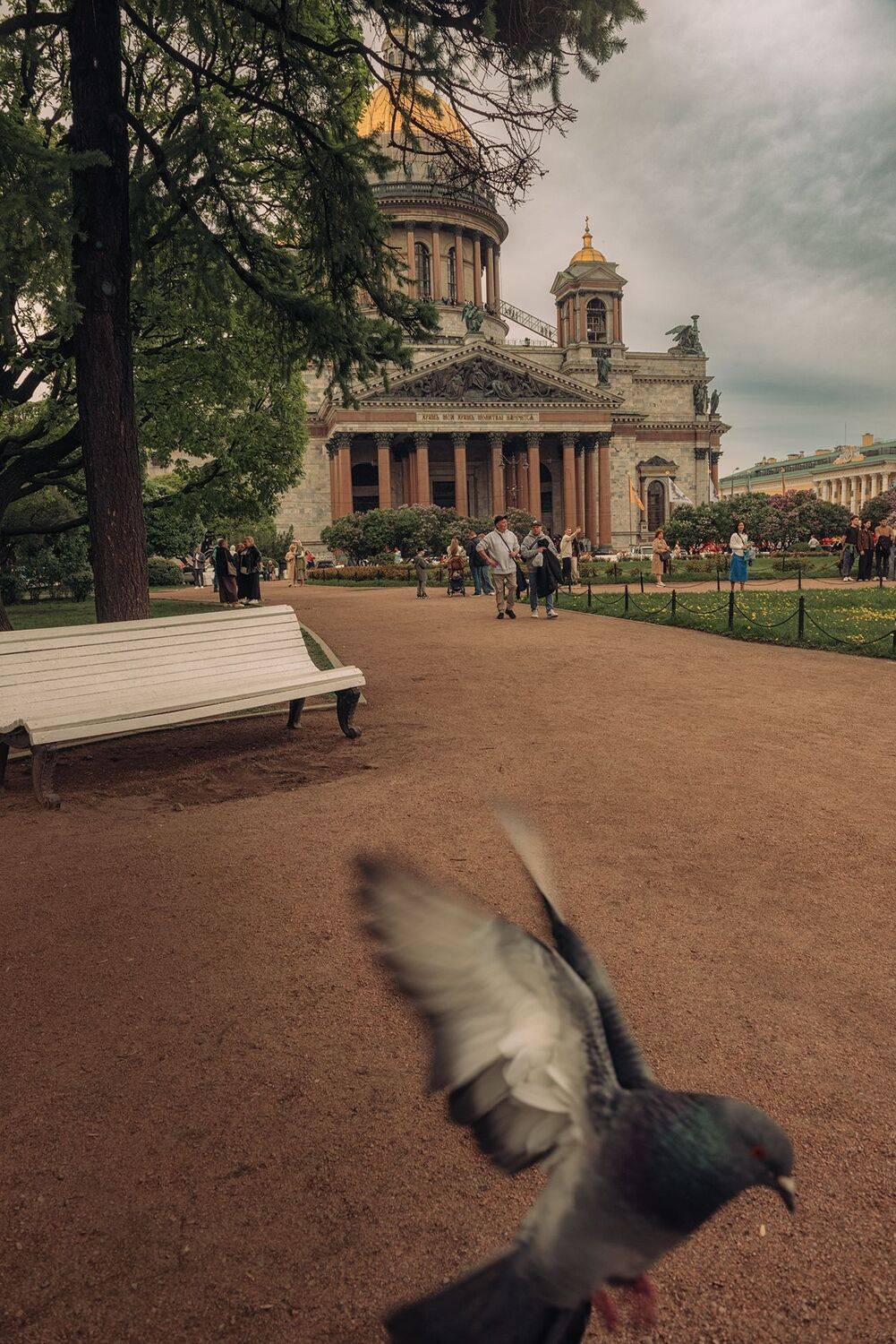 Исаакиевский, сквер, собор, Санкт-Петербург,  Мария