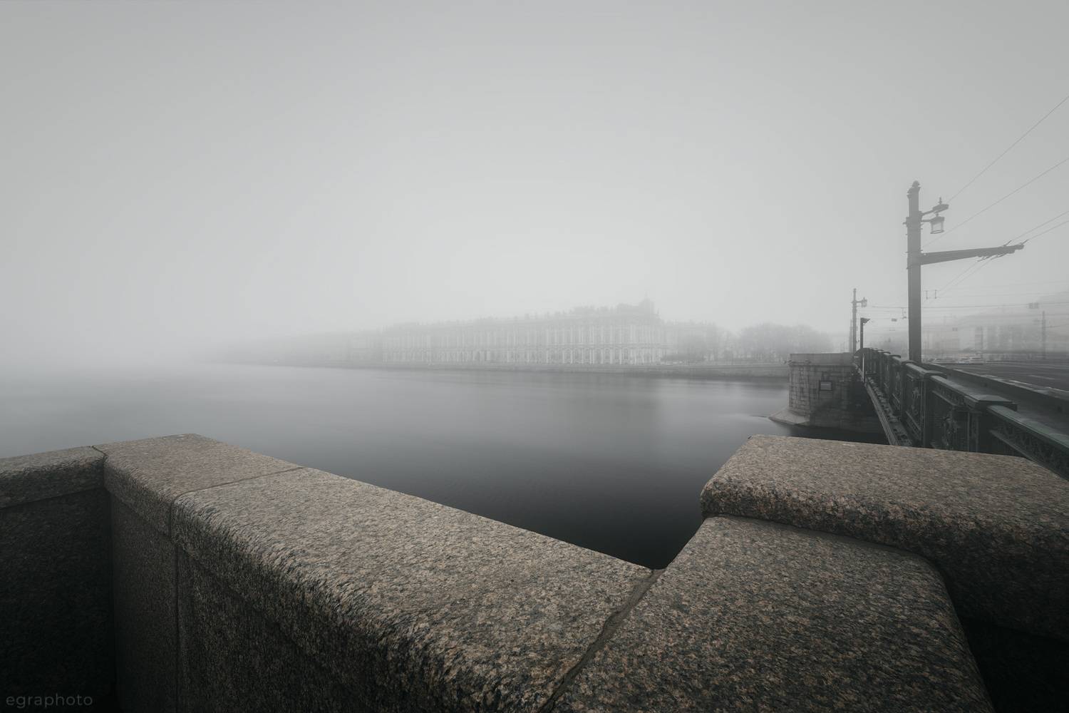 санкт-петербург, спб, дворцовый мост, эрмитаж, зимний дворец, река нева, Рябенький Александр