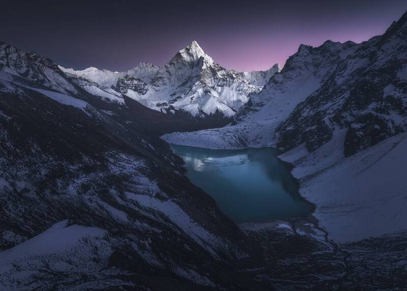 Озеро Chola Tsho, Непал фото превью