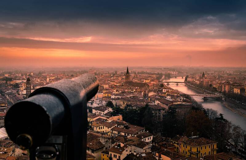 Панорама Вероны фото превью