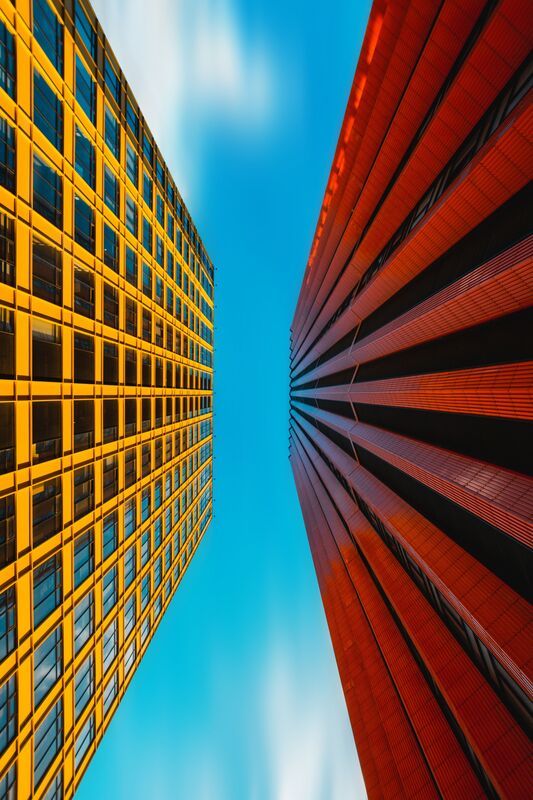 Архитектура, Геометрия, Город, Москва, Россия, Линии Архитектурный диалог фото превью