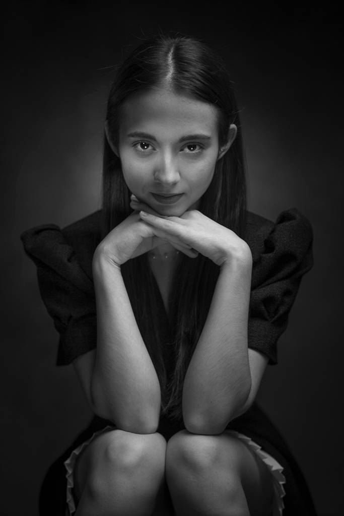 студийный, портрет, Aндрей Мрыхин