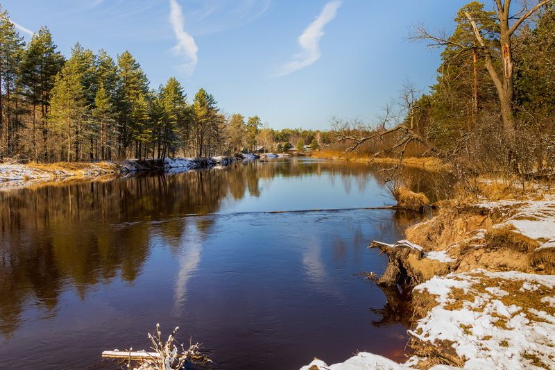 пейзаж, март Середина марта фото превью