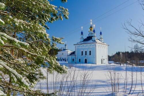 Свято-Введенский Макарьевский Жабынский мужской монастырь.