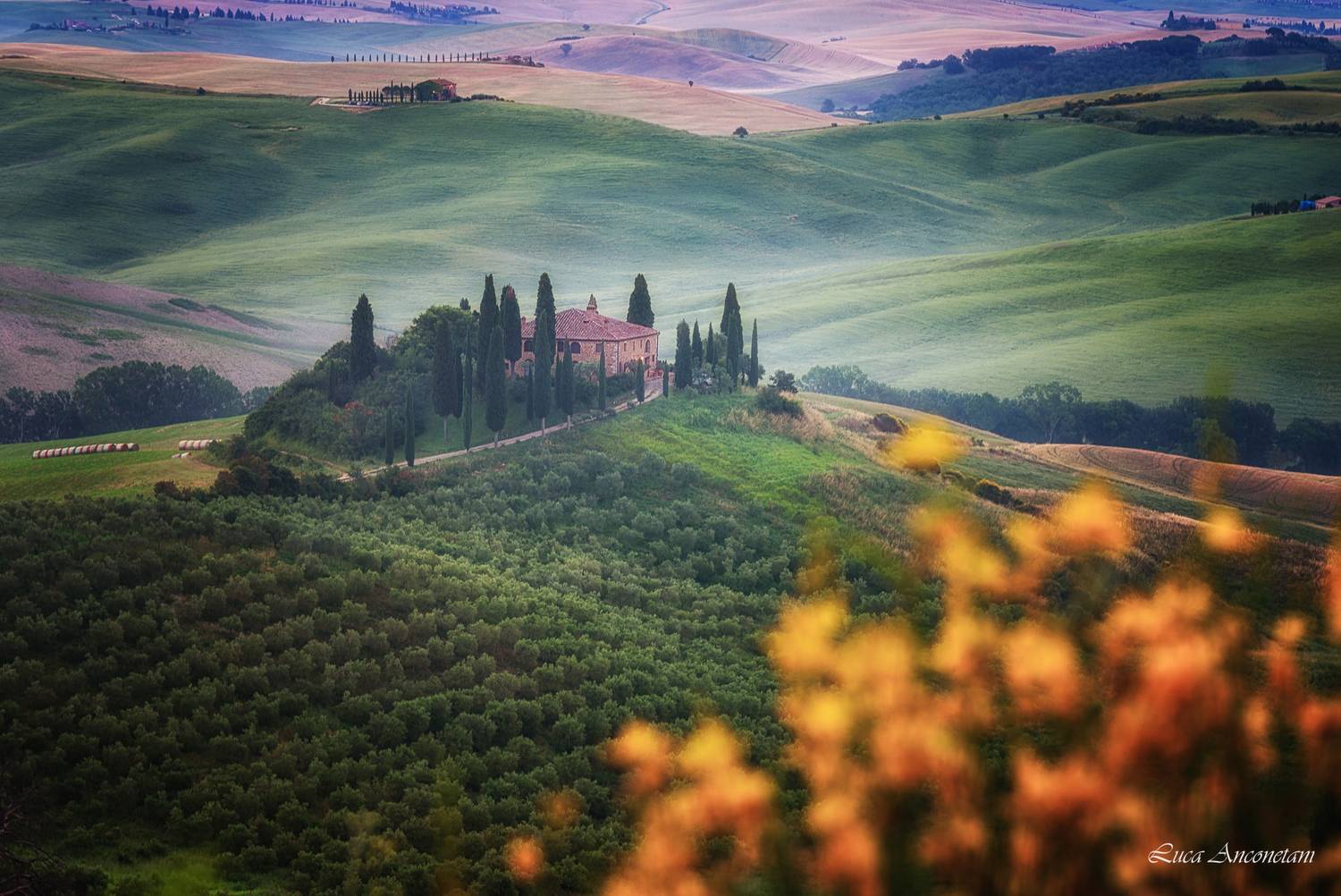 landscape, nature, hills, italy, tuscany, gre, Anconetani Luca