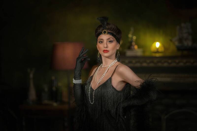 женщина, красота, нежность, стиль, мода, ретр Елена фото превью