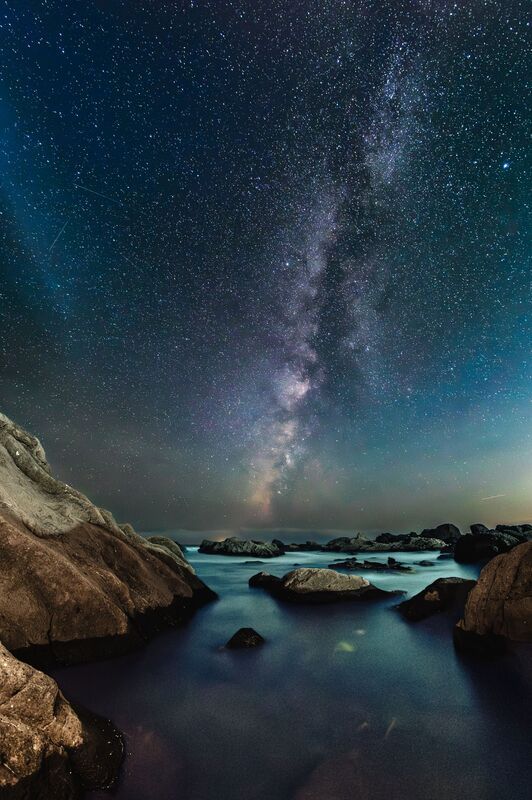 night photography, astrophotography, night sky, stars, starry sky, milky way, galaxy, long exposure, dark sky, stargazing, astronomy, celestial, cosmos, universe, deep sky, nightscape, sky, space, low light, wide angle, landscape photography, nature photo Starry Night фото превью