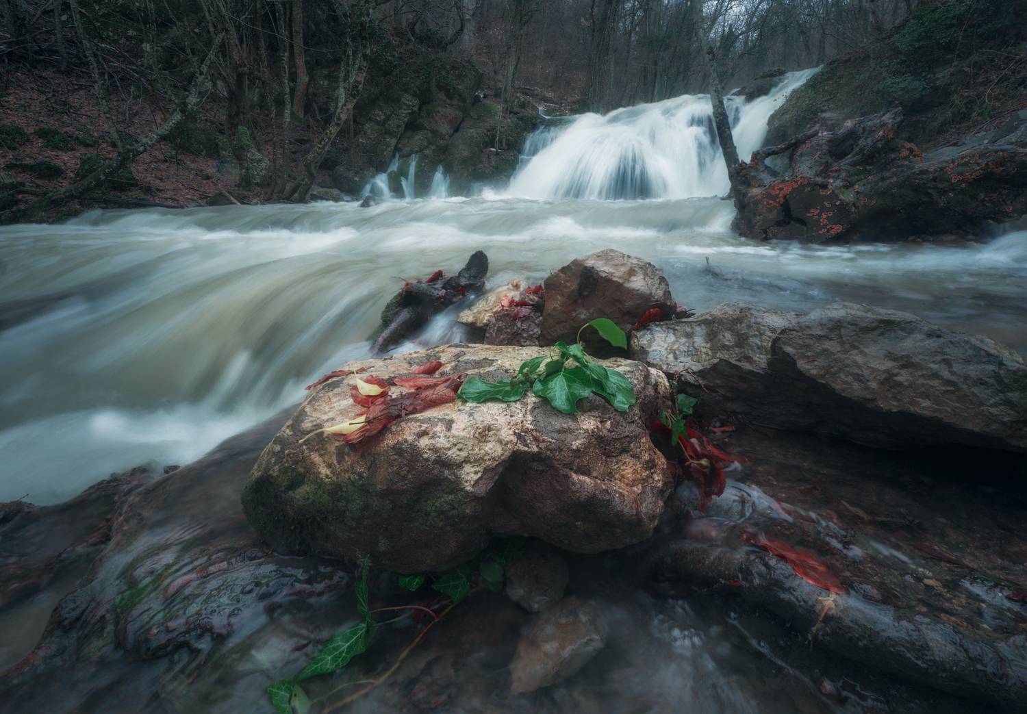 улу-узень, каскады, хапхальское_ущелье, пут, Дмитрий Шишкин
