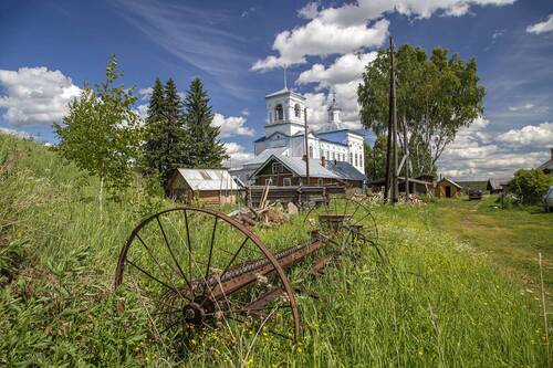Лето в селе Велигодское.