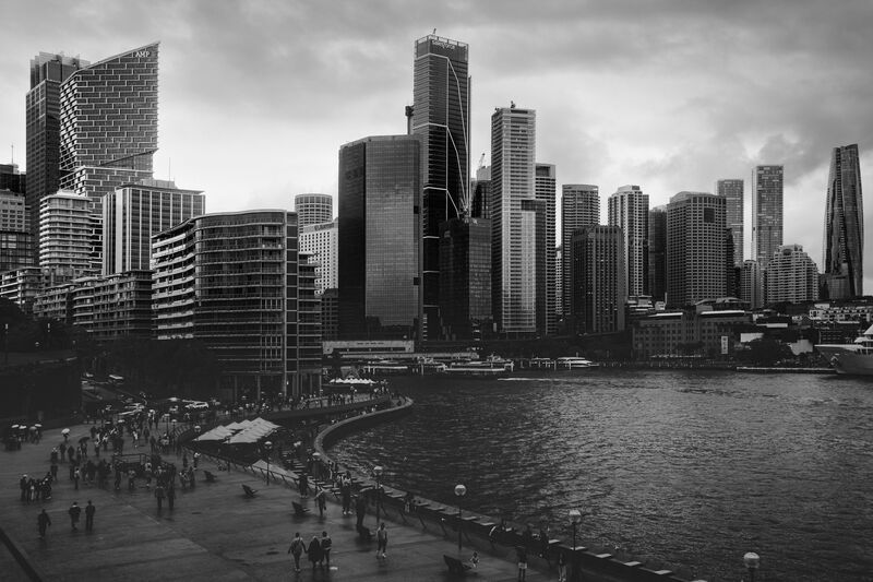 quay, pier, sydney, australia, architecture, urban, city, cityscape, landscape, tower, skysrapper, water, sea, downtown Eastern Pontoon Circular Quay фото превью