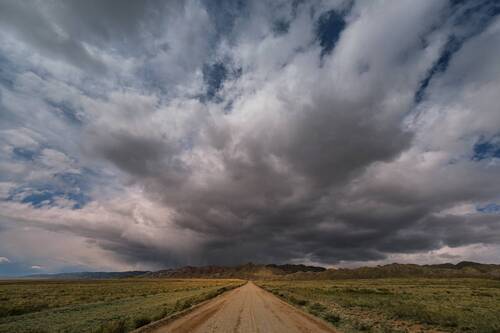 Дорога в облака. / Road to the clouds.