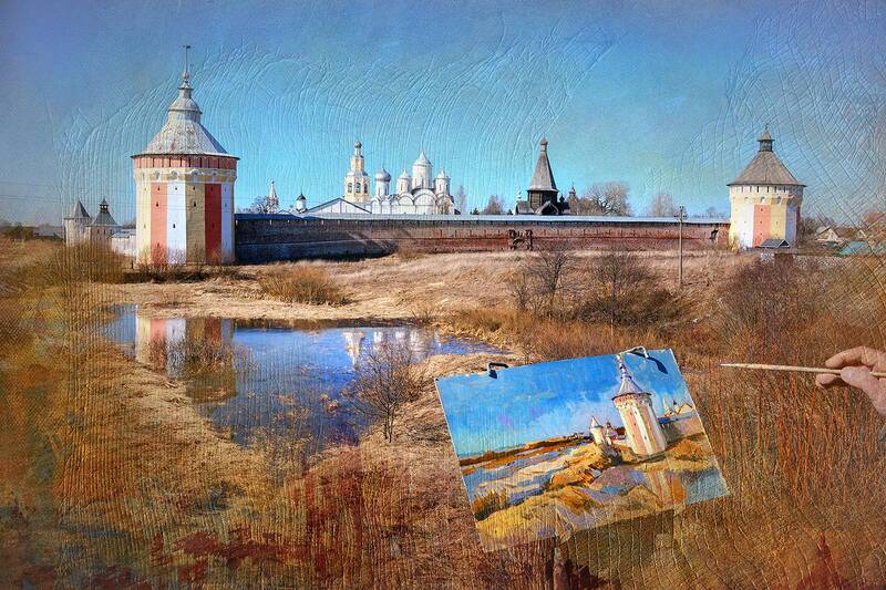 Нарисовать весну фото превью