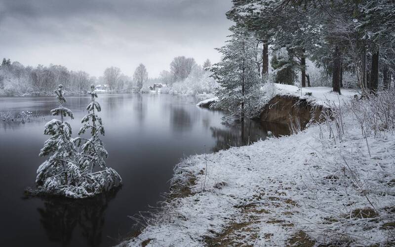 Позднеапрельские снегопады фото превью