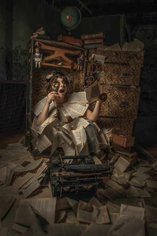 photoseries, fineartphotography, concep Where Ideas Take Flight фото превью