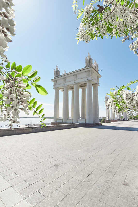 волгоград, пропилея Пропилея. Центральная набережная Волгограда фото превью