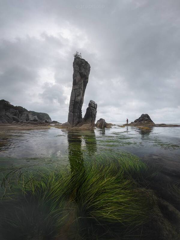 приморье, приморский край, дальний восток, японское море, бухта тачингоуза, лазовский заповедник, кекур самурай Приморье - Самурай Тачингоуза фото превью