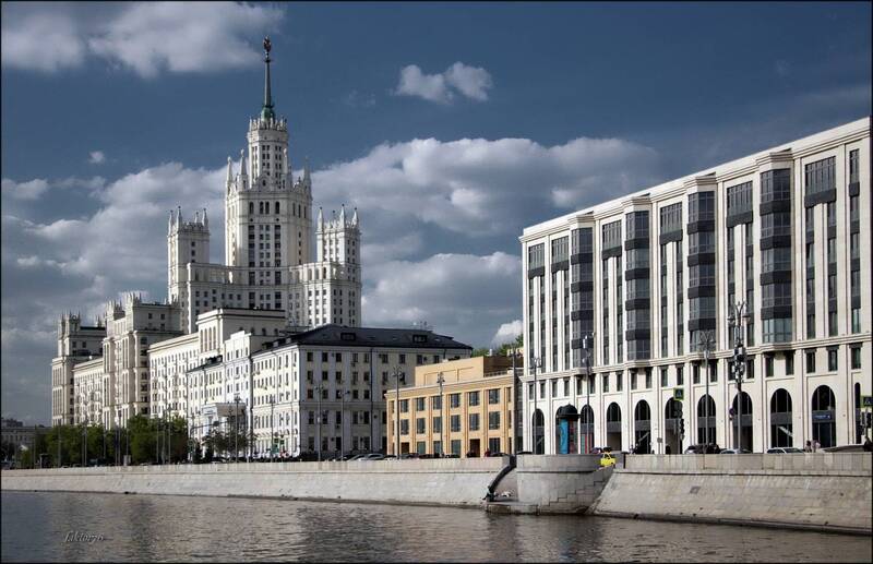 город, высотка, архитектура, москва *** фото превью