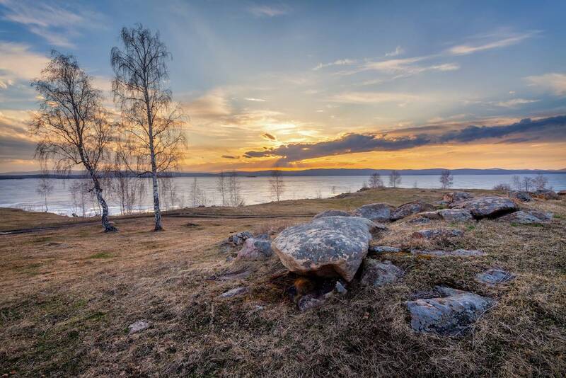 Апрель на Аргазинском водохранилище фото превью