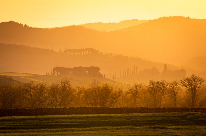 Солнечный вечер фото превью